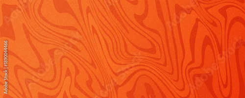 Orange abstract liquify lines background. Liquid acrylic marble texture