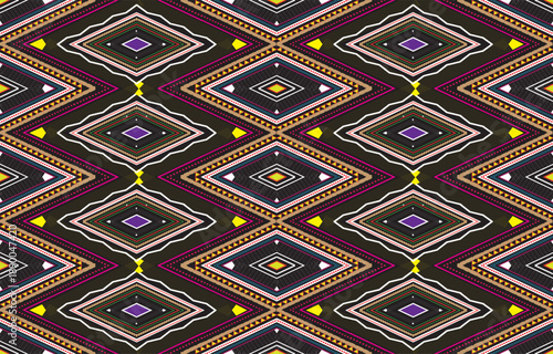 tribal pastel multicolor pastel Navajo seamless vector pattern. aztec abstract geometric art print in a sophisticated aztec style. Vector background with ethnic elements. Wallpaper, fabric, paper