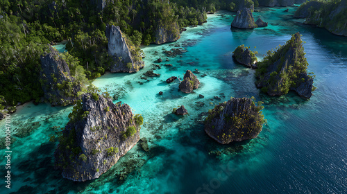 Raja Ampat is a rare and pristine tropical paradise in eastern Indonesia, known for its rich marine biodiversity, crystal-clear waters, and dramatic island formations that are rarely found elsewhere i