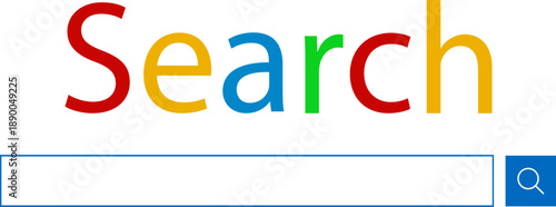 Search Bar UI Elements and icon. Search boxes in different shapes, minimalist user interface templates for web and mobile apps, ordered collection.