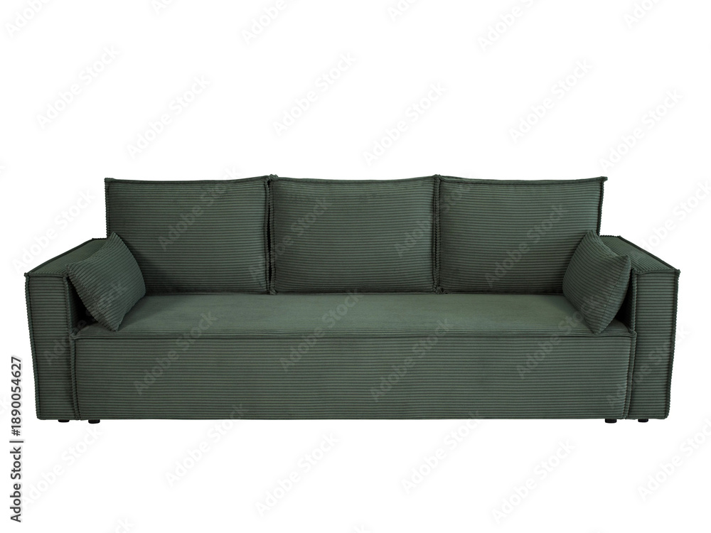 Obraz premium comfortable sofa isolated on white