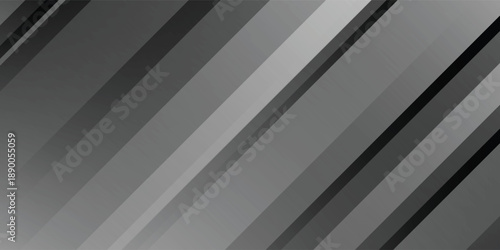 Banner background gray and black gradations slash shape.modern background.abstract .vector eps 10