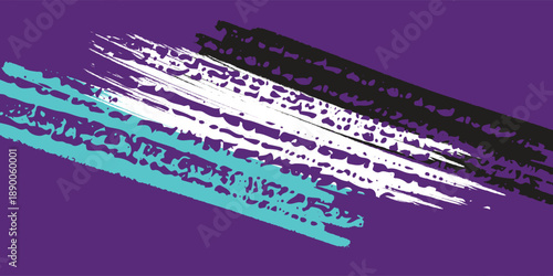 Abstract Sports Background with Blue and Purple Brush Texture and Halftone Effect. Grunge Background modern