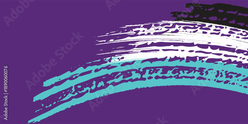 Abstract Sports Background with Blue and Purple Brush Texture and Halftone Effect. Grunge Background modern