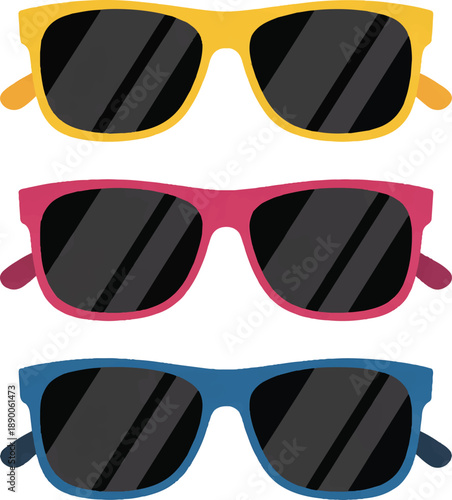 collection of sunglasses
