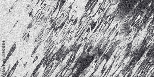 Dynamic abstract grayscale texture with diagonal streaks and granular detail, suggesting flowing liquid, wood grain, or abstract brushstrokes for backgrounds and artistic concepts