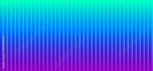 Colorful gradient ribbed glass abstract striped background. Refracted creative vector long backdrop for business presentations, web header design