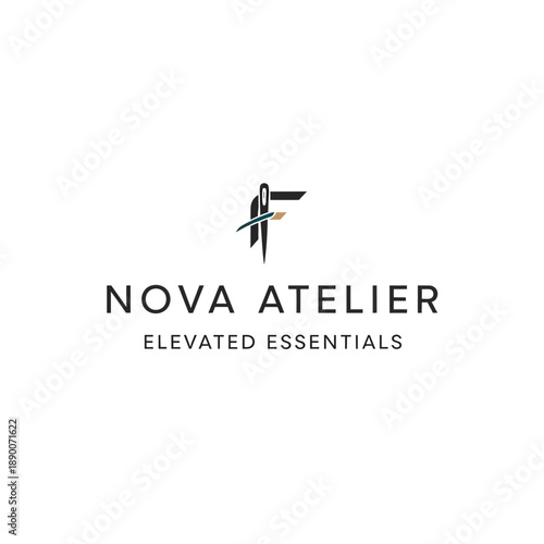 Nova Atelier Logo Design Elevated Essentials.