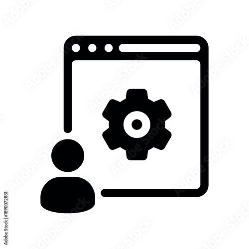 Web User Account Settings Interface