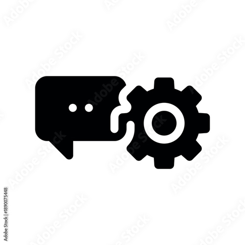 Automated Support Bot Connection Icon