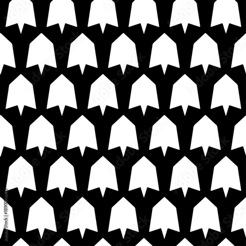 Abstract vector seamless pattern featuring modern geometric repetition