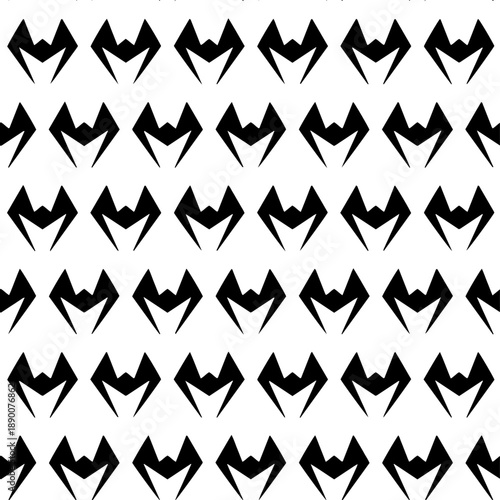 Abstract vector seamless geometric pattern with refined minimal look