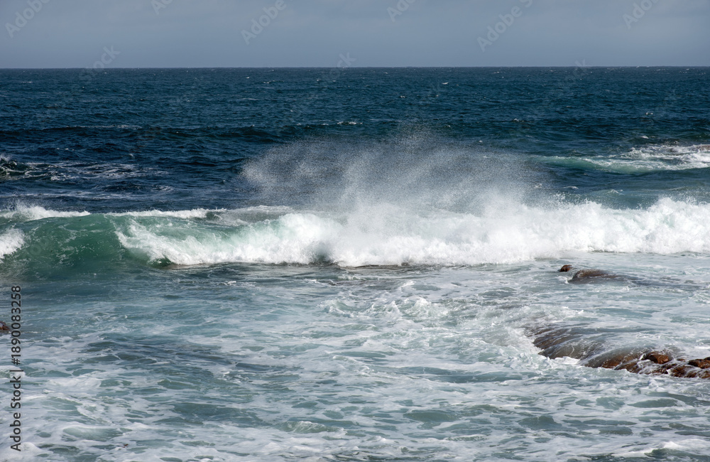 Fototapeta premium View on Atlantic ocean in Fanad Head, County Donegal, Ireland