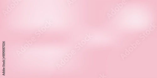 Abstract light pink sakura blossom color background. Vector simple and soft light horizontal backdrop. Blurred gentle gradient. Pastel pink smooth mesh y2k aesthetic. Minimal style. vector eps10