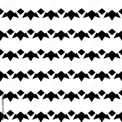Stylish abstract geometric seamless vector wallpaper background