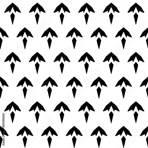 Stylish abstract vector geometric seamless repeating background