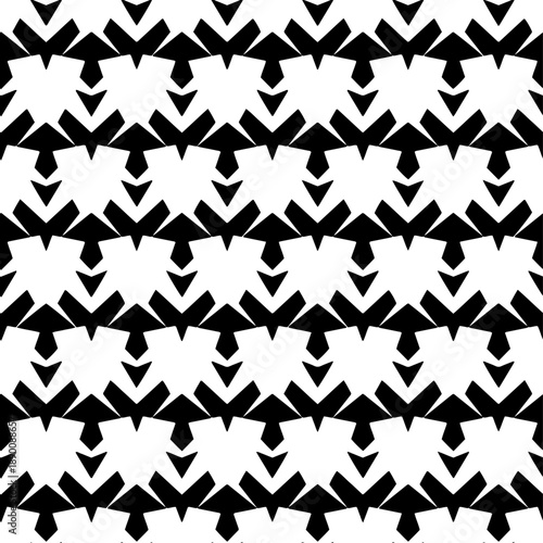 Decorative abstract geometric seamless vector wallpaper