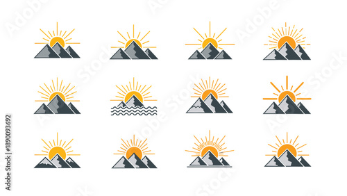 Weather Icons for Mountains