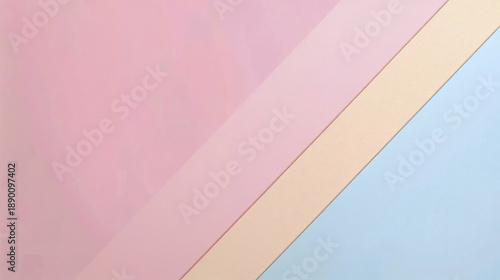 Wallpaper Mural Pastel colors create soft and calming visual effect, featuring shades of pink, peach, and blue in smooth gradient Torontodigital.ca
