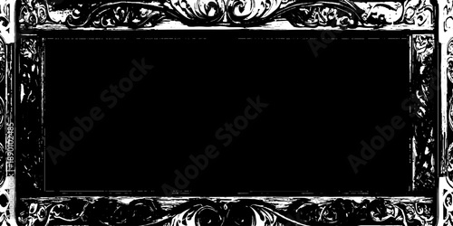 Vector grunge frame for your text