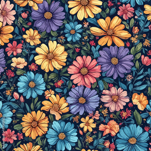Flowers Pattern Design Very Cool