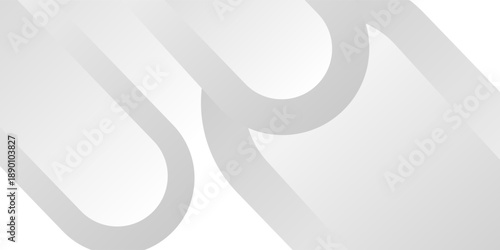 Abstract minimalist white and gray curve modern background. texture white pattern. vector illustration