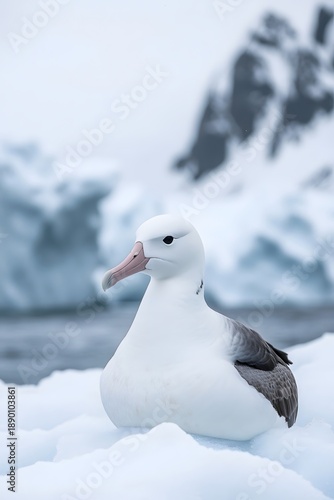 The resilient albatross that survives in ice and snow