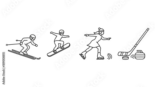 Snowboarder Performing Tricks on Mountain Slope.