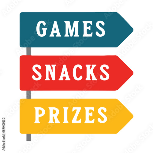 Prizes Illustration, Fair Clipart, Circus Clip art, Carnival Celebration Art, Carnival Digital File