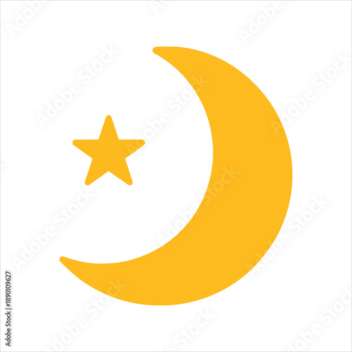 Moon and Stars illustration, Fair Clipart, Circus Clip art, Carnival Celebration Art, Carnival Digital File