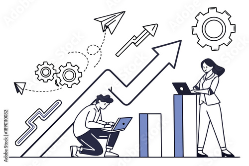 Company Productivity Improvement Illustration Min (7)