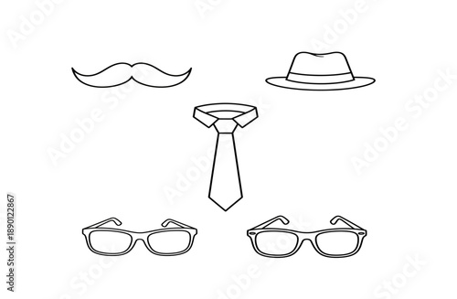 Classic gentleman's accessories