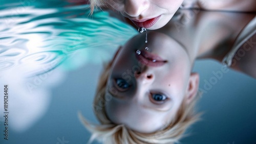 Eternal Reflection: A Timeless Image Capturing the Sublime Beauty of a Moment