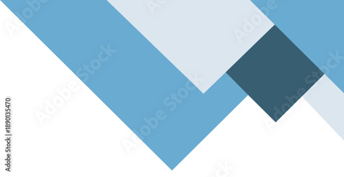 Free Download  Blue Corner Geometric Shape  - GFXLoad