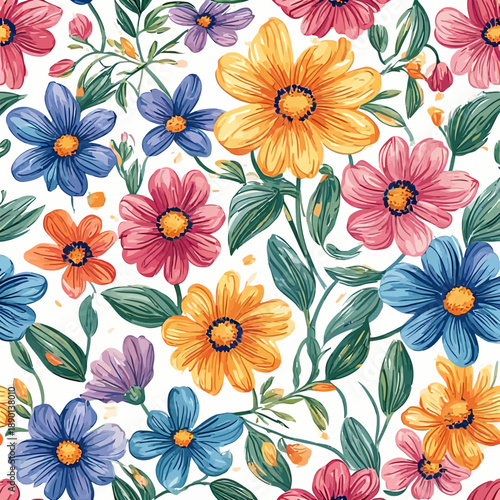Flowers Pattern Design Very Cool
