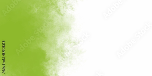 873Light Green Water Color Texture Background. Abstract watercolor clouds pattern in green tones. Spring background with place for text.	