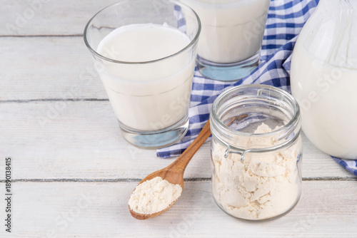Foto Buttermilk powder, dry substitute for skimmed Cultured buttermilk