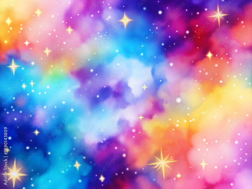 Obraz premium abstract background with stars