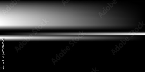 Abstract background with withe laser lines. Neon light. Special effect of horizontal speed lines.