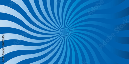 Retro vintage grunge sky blue radial burst sunburst ray pattern. Sunburst vector copyspace background. Vintage sunrays illustration swirl line. Abstract circuses, stripe background design.