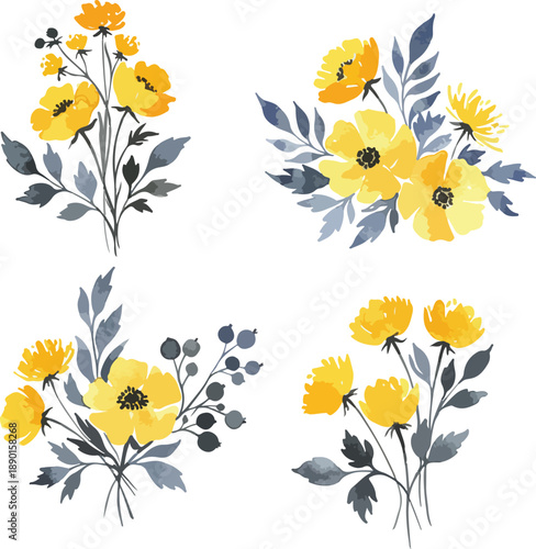 Seamless vector illustration featuring a decorative set of flowers and butterflies in a floral spring pattern with pink daisy blossoms and green leaf art for a nature wallpaper design