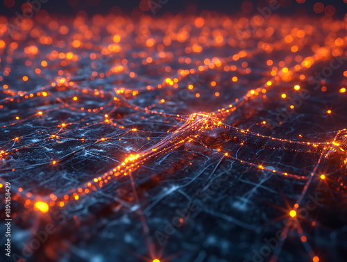 Digital technology and IoT network with a focus on deep learning and futuristic connections