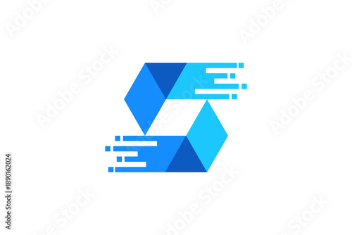 Free Download S Data Vector Logo Premium  - GFXLoad