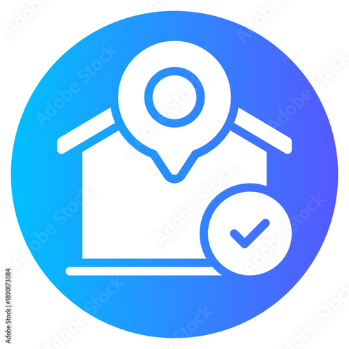 address gradient icon