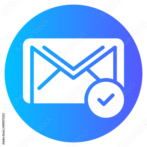 email gradient icon