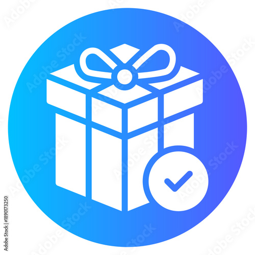 gift box gradient icon