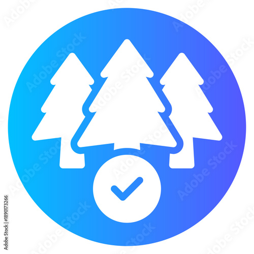 nature gradient icon