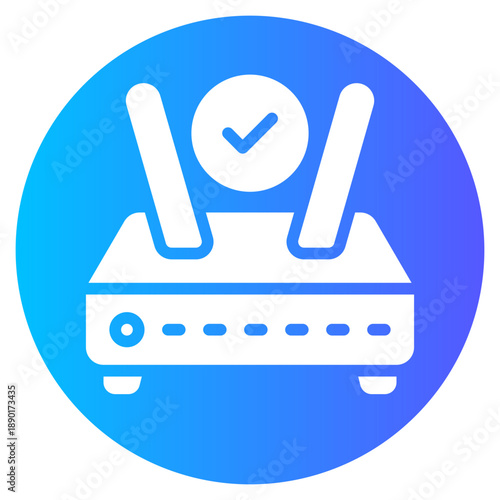 router gradient icon