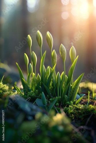 During the spring equinox, the fields are lush with greenery
