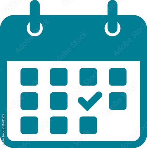 Calendar icon. Calendar planner icons for app, website, ui. reminder organizer event signs. business plan schedule.